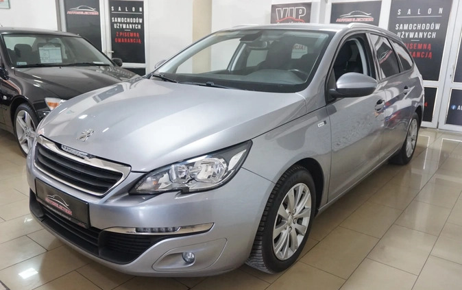 Peugeot 308 cena 28900 przebieg: 211000, rok produkcji 2016 z Miastko małe 466